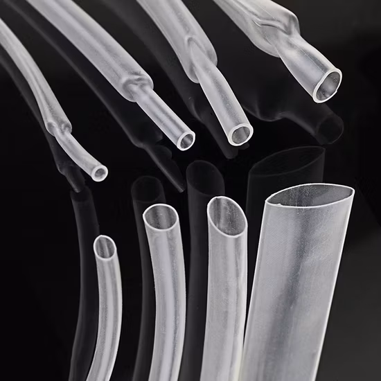 Flammhemmende Isolierung, Schrumpfschlauch, transparenter, klarer PTFE-Schrumpfschlauch