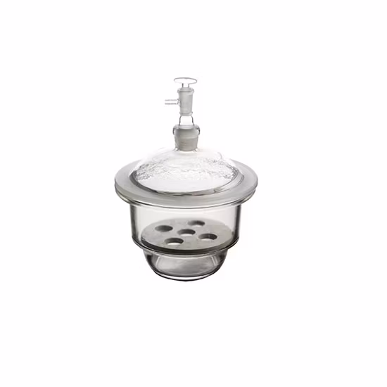 Glas-Vakuumtrocknungs-Exsikkator zum heißen Verkauf