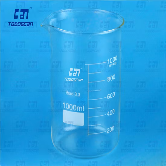 Messbecher aus Borosilikatglas